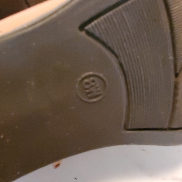 AJ Comfort Ankle Boot Tan,size 8W - Picture 5 of 6